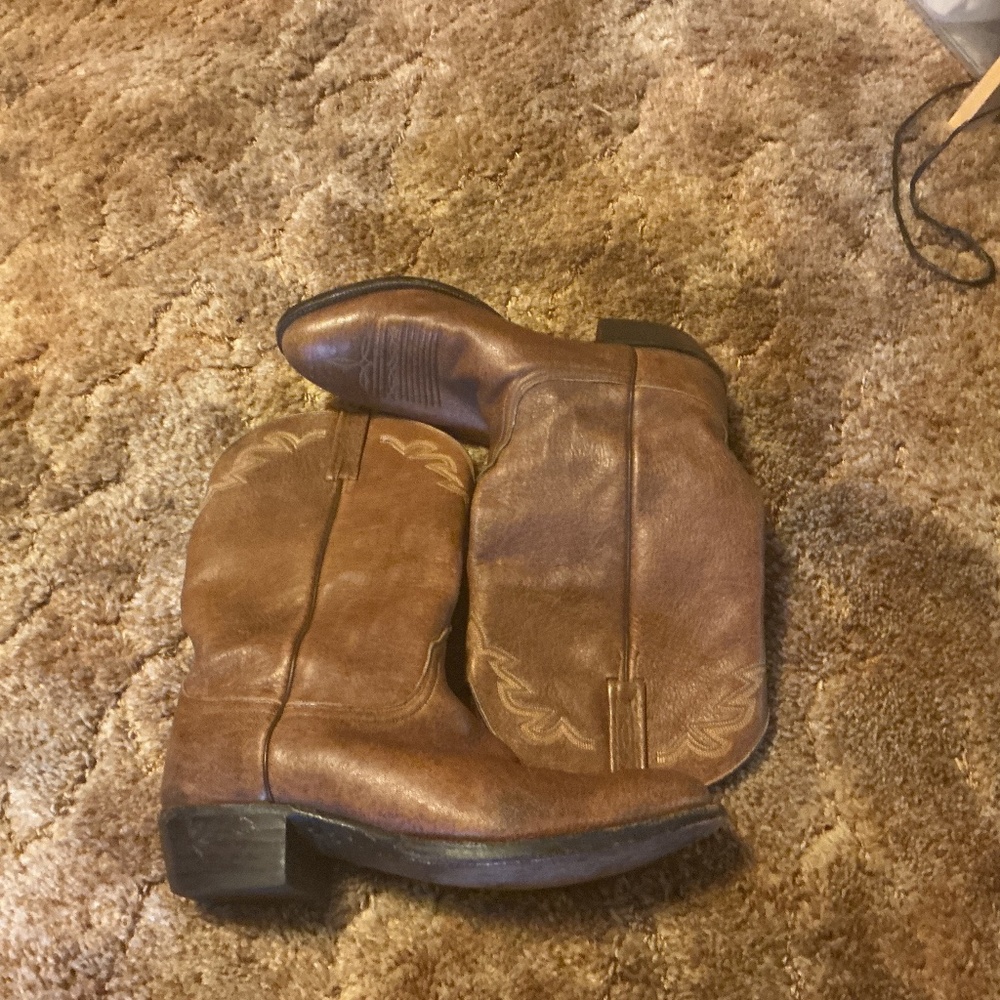 LUCCHESE cowboy boots size 13